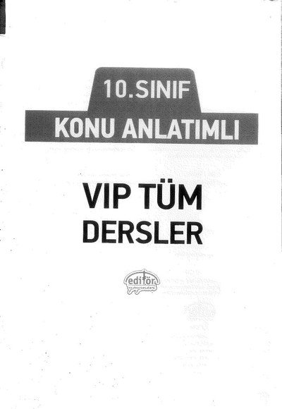 KONU ANLATIMLI VİP TÜM DERSLER