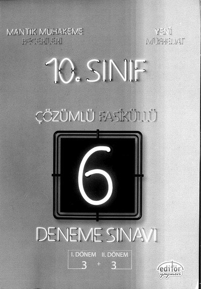 ÇÖZÜMLÜ FASİKÜLLÜ DENEME SINAVI 3+3 FotokoPink