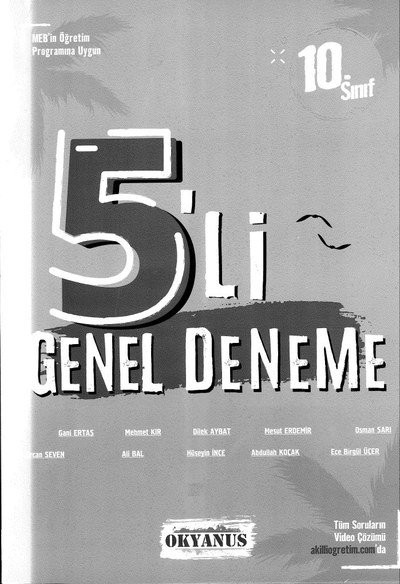 5'Lİ DENEME GENEL DENEME FotokoPink