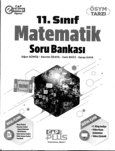 MATEMATİK SORU BANKASI BASILI İÇERİK DİJİTAL İÇERİK FotokoPink