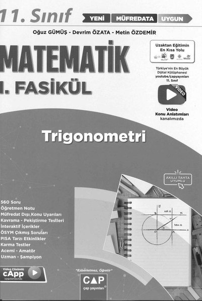 MATEMATİK 1. FASİKÜL TRİGONOMETRİ FotokoPink