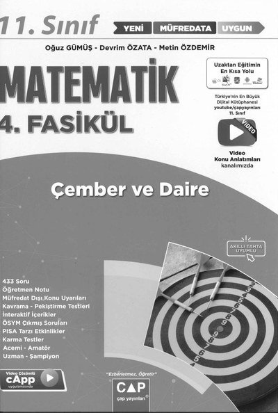 MATEMATİK 4. FASİKÜL ÇEMBER VE DAİRE FotokoPink