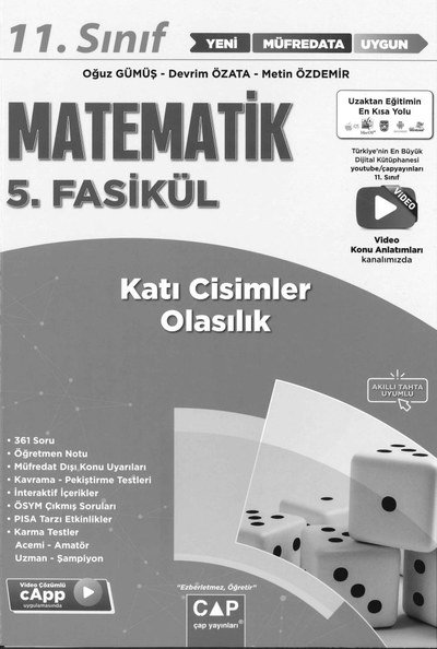 MATEMATİK 5. FASİKÜL KATI CİSİMLER VE OLASILIK FotokoPink
