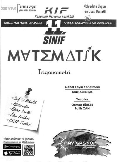 MATEMATİK TRİGONOMETRİ FotokoPink