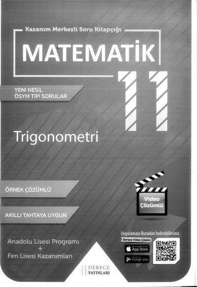 MATEMATİK YENİ NESİL SORULAR TRİGONOMETRİ