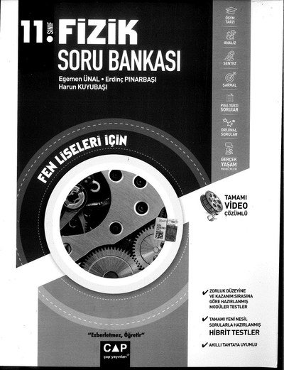 FİZİK SORU BANKASI FEN LİSELERİ İÇİN
