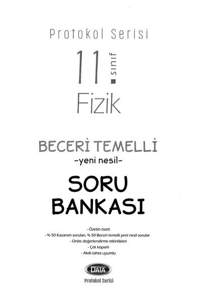 FİZİK BECERİ TEMELLİ YENİ NESİL SORU BANKASI FotokoPink