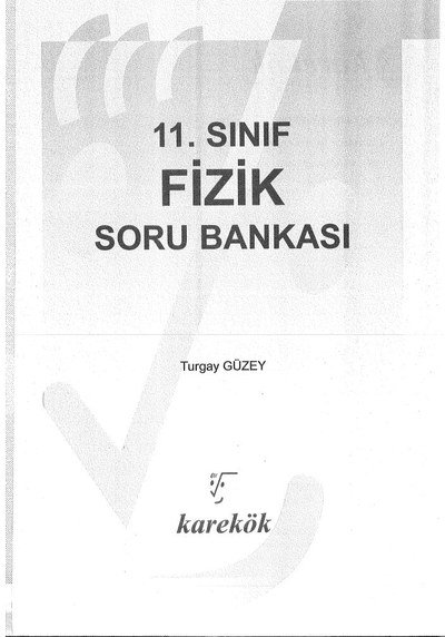 FİZİK SORU BANKASI FotokoPink