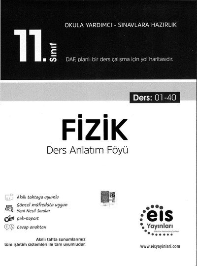 FİZİK DERS ANLATIM FÖYÜ