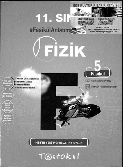 FİZİK FASİKÜL ANLATIM KİTABI FotokoPink