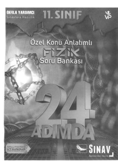 ÖZEL KONU ANLATIMLI FİZİK SORU BANKASI 24 ADIMDA FotokoPink