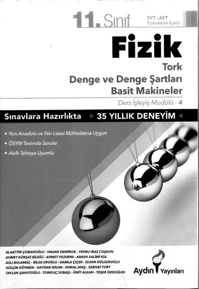 FİZİK TORK DENGE VE DENGE ŞARTLARI BASİT MAKİNELER FotokoPink