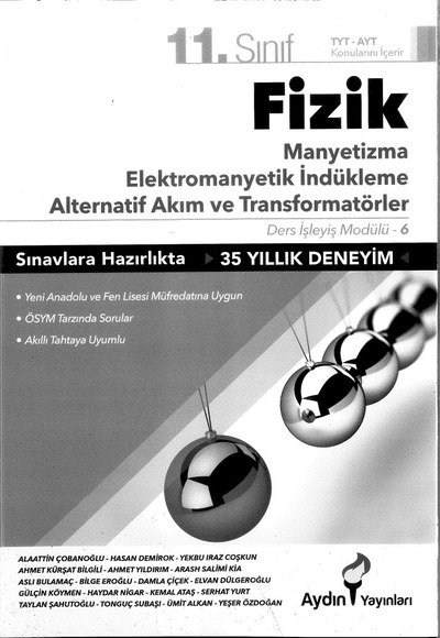 FİZİK MANYETİZMA ELEKTROMANYETİK İNDÜKLEME ALTERNATİF AKIL VE TANSFORMATÖRLER FotokoPink