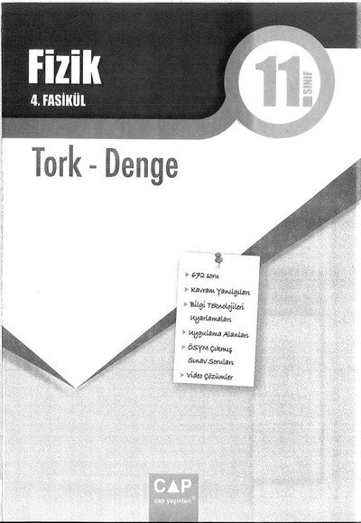 FİZİK 4. FASİKÜL TORK DENGE FotokoPink