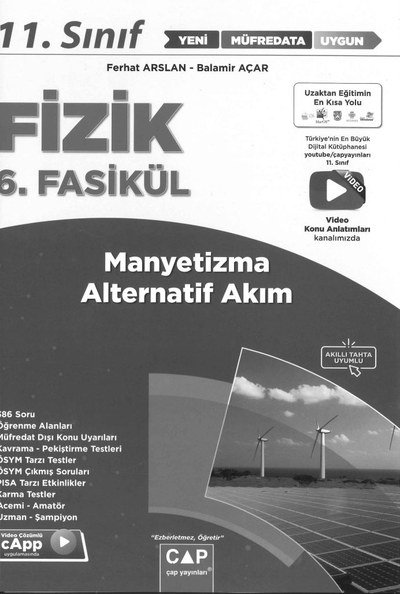 FİZİK 6. FASİKÜL MANYETİZMA ALTERNATİF AKIM
