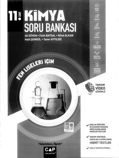 KİMYA SORU BANKASI FEN LİSELERİ İÇİN FotokoPink