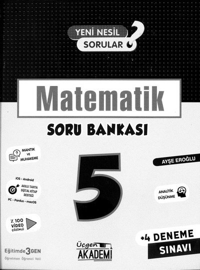 MATEMATİK SORU BANKASI FotokoPink