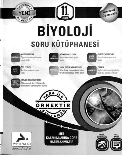 BİYOLOJİ SORU KÜTÜPHANESİ FotokoPink