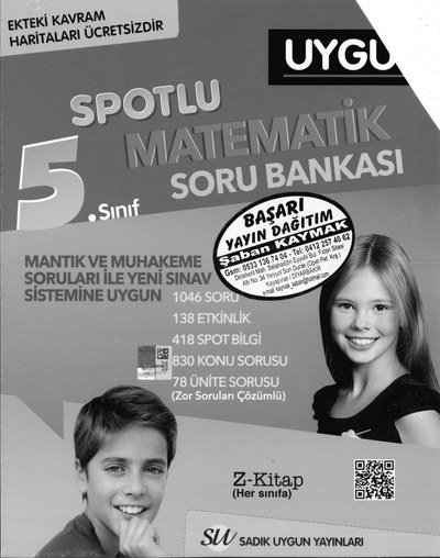 SPOTLU MATEMATİK SORU BANKASI FotokoPink