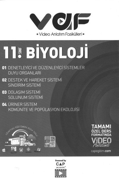 BİYOLOJİ TAMAMI ÖZEL DERS FORMATINDA VİDEO ANLATIMLI FotokoPink