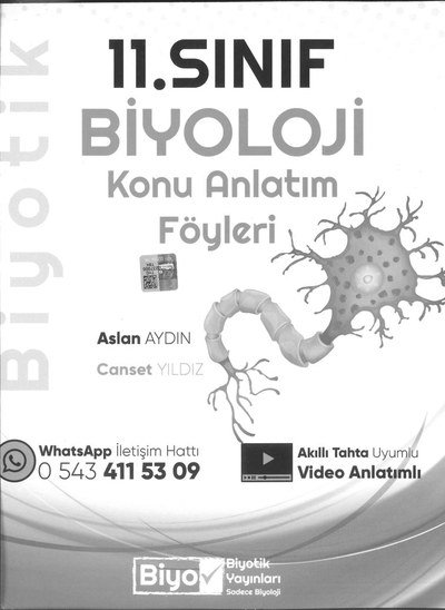 BİYOLOJİ KONU ANLATIM FÖYLERİ