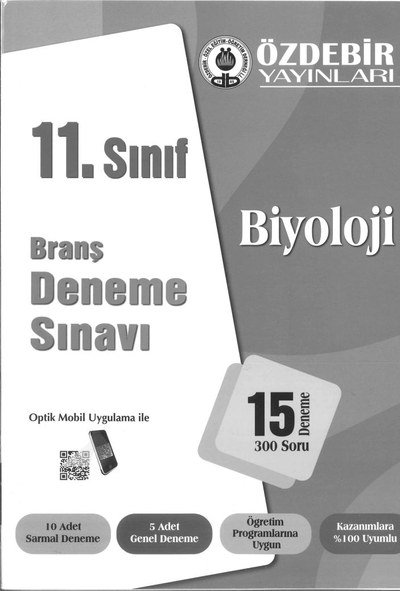 BRANŞ DENEME SINAVI 15 DENEME 300 SORU FotokoPink