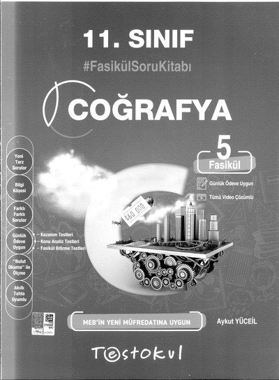 COĞRAFYA FASİKÜL SORU KİTABI FotokoPink