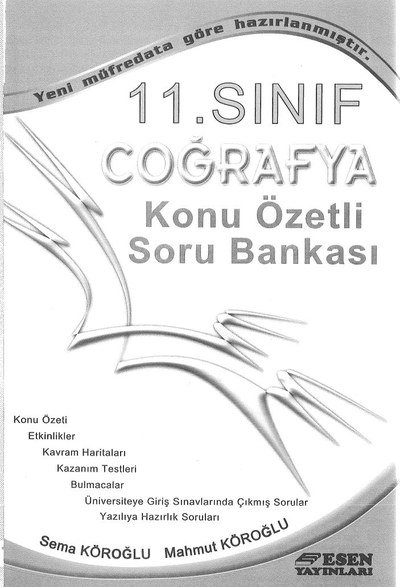 COĞRAFYA KONU ÖZETLİ SORU BANKASI