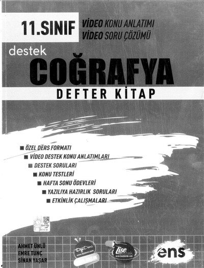 COĞRAFYA DEFTER KİTAP FotokoPink