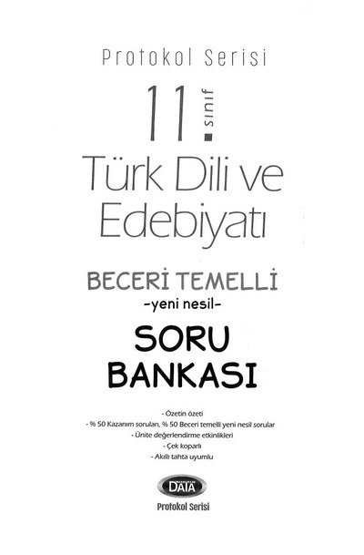 TÜRK DİLİ VE EDEBİYATI SORU BANKASI FotokoPink