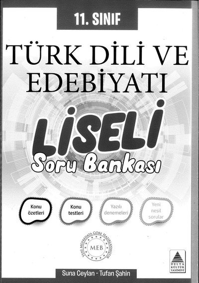 TÜRK DİLİ VE EDEBİYATI LİSELİ SORU BANKASI FotokoPink