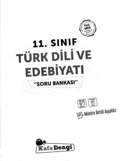 TÜRK DİLİ VE EDEBİYATI SORU BANKASI FotokoPink