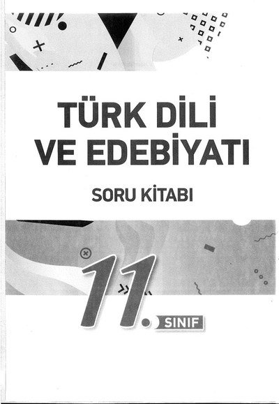 TÜRK DİLİ VE EDEBİYATI SORU KİTABI
