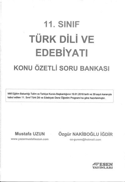 TÜRK DİLİ VE EDEBİYATI KONU ÖZETLİ SORU BANKASI FotokoPink