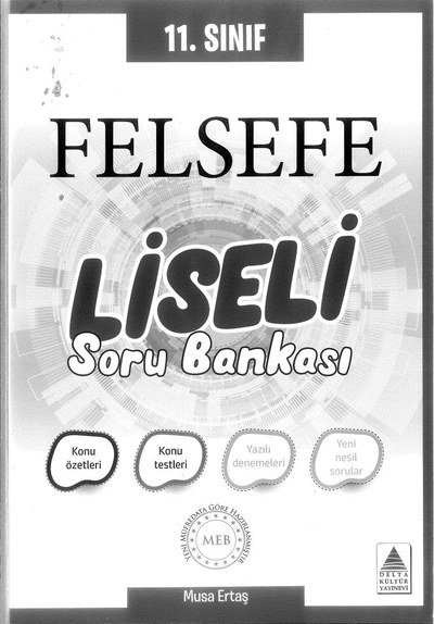 FELSEFE LİSELİ SORU BANKASI FotokoPink