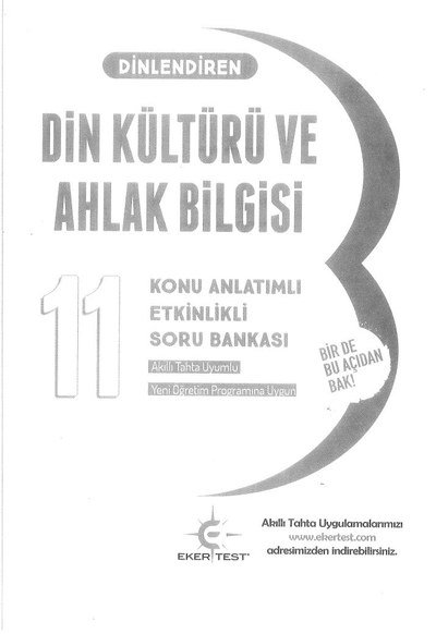 DİN KÜLTÜRÜ VE AHLAK BİLGİSİ KONU ANLATIMLI ETKİNLİKLİ SORU BANKASI FotokoPink