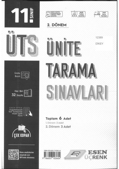 ÜNİTE TARAMA SINAVLARI 2. DÖNEM FotokoPink