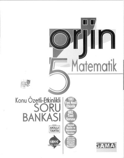 ORJİN MATEMATİK SORU BANKASI FotokoPink
