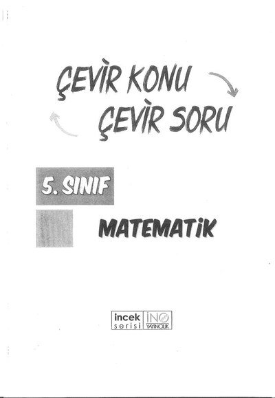 MATEMATİK ÇEVİR KONU ÇEVİR SORU FotokoPink