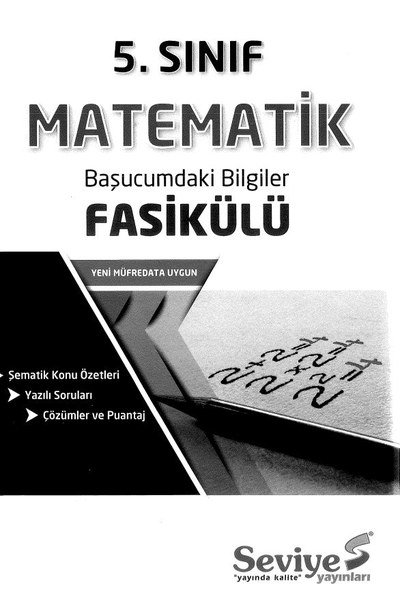 MATEMATİK BAŞUCUMDAKİ BİLGİLER FASİKÜLÜ FotokoPink