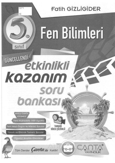 FEN BİLİMLERİ SORU BANKASI
