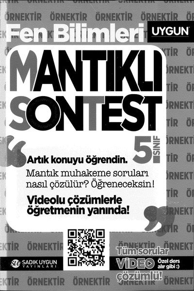 FEN BİLİMLERİ MANTIKLI SON TEST FotokoPink