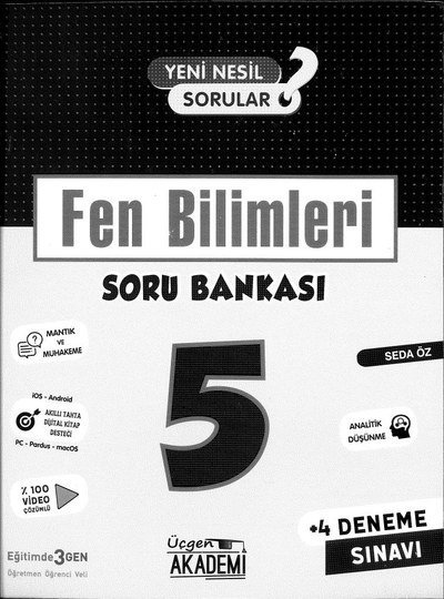 FEN BİLİMLERİ SORU BANKASI FotokoPink