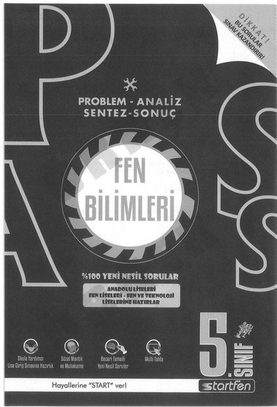 PROBLEM ANALİZ SENTEZ SONUÇ FEN BİLİMLERİ FotokoPink