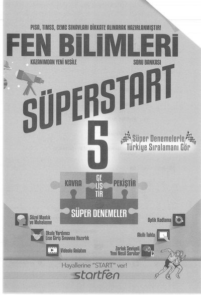 FEN BİLİMLERİ SÜPERSTART FotokoPink