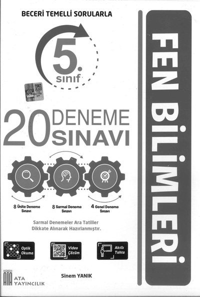 20 DENEME SINAVI FEN BİLİMLERİ FotokoPink