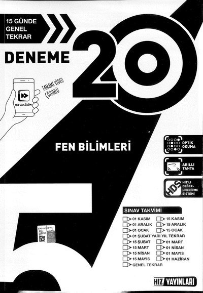 20 DENEME FEN BİLİMLERİ FotokoPink