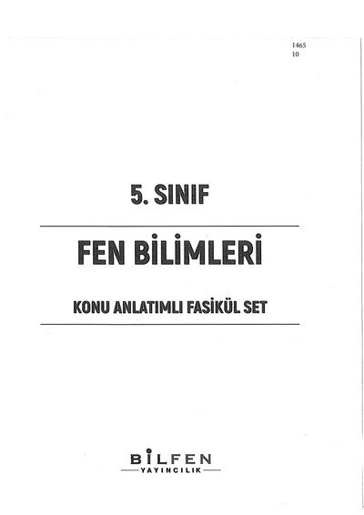 FEN BİLİMLERİ KONU ANLATIMLI FASİKÜL SET FotokoPink