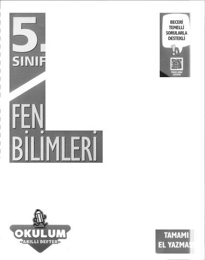 FEN BİLİMLERİ OKULUM AKILLI DEFTER FotokoPink
