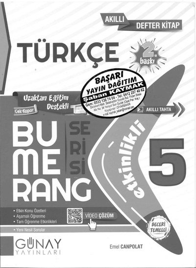 TÜRKÇE BUMERANG SERİSİ